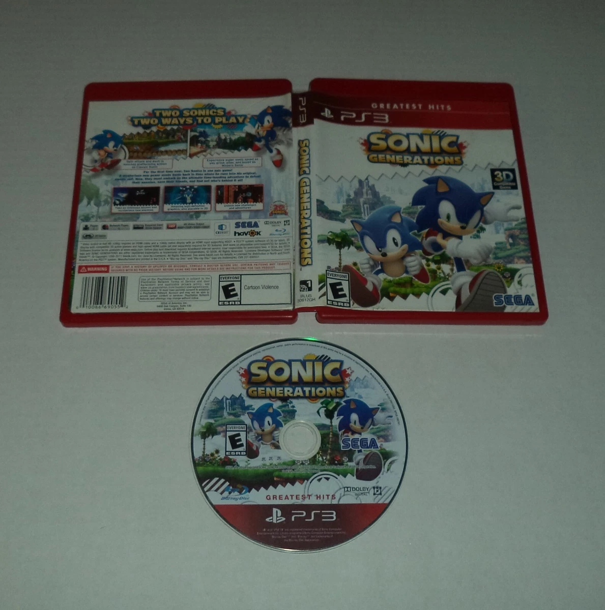 Sonic Generations (Greatest Hits) - PlayStation 3