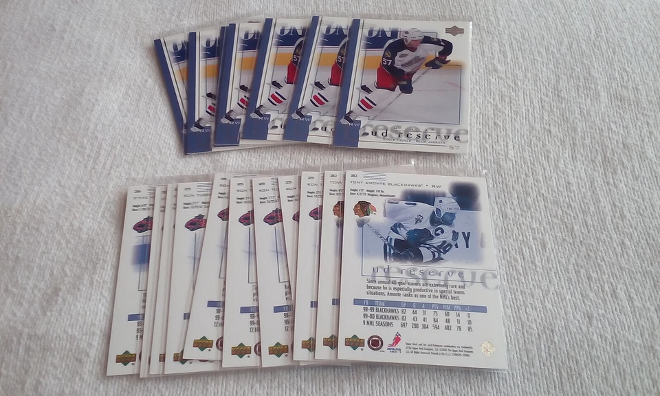 2000-01 UD Reserve NHL Partial Set  Pick your cards you need/want. - Image 3 of 4