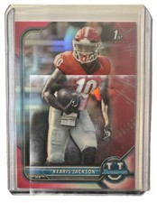 2022 Topps Bowman U PINK Redractor 1st Card Rookie # 27 Kearis Jackson