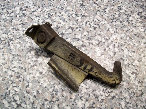 MERCEDES W 116 MOTORHAUBEN FANGHAKEN LINKS GEBRAUCHT