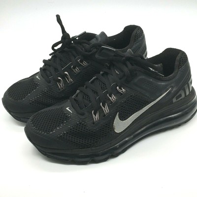 Women's Nike Air Max Size 6 Black Reflective Silver Running Shoes 555363-001 | eBay
