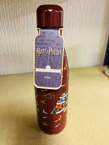 Harry Potter Stainless Steel Water Bottle Insulated Metal Flask 500ml Thermos - Picture 5 of 9