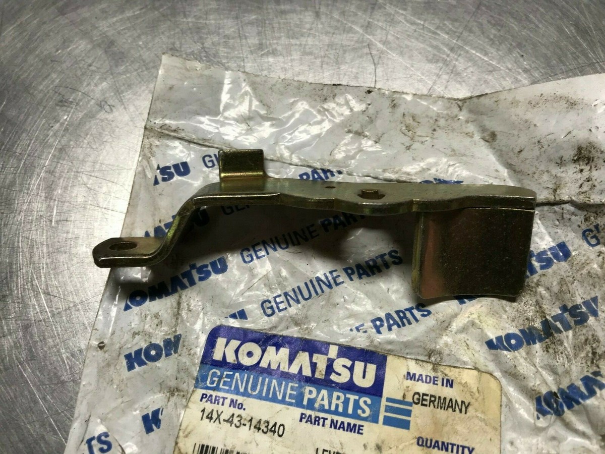 14X4314340 Genuine OEM Komatsu SHUTOFF LEVER 3910979 14X-43