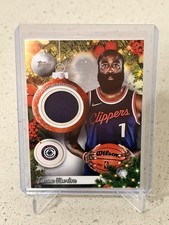 2025 Topps Holiday James Harden Game-Used Patch Relic!