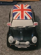 British Mini-Cooper Savings Bank Car