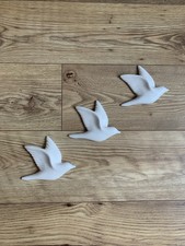 Ceramic Set Of 3 Swallows