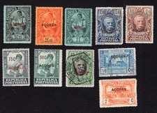 Azores Portugal 1925 Stamps Mi#- MH/MNG/used