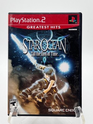 Star Ocean Till the End of Time PS2 Greatest Hits Complete 2 Disc RPG CIB Clean