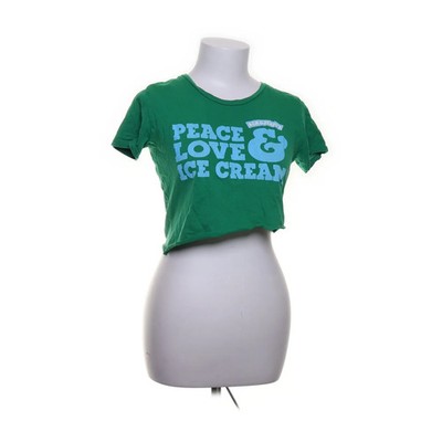 Ben & Jerry's, T-shirt, Größe: M, Grün/Blau, Print, Damen #39z