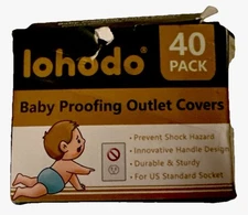 Outlet Covers Baby Proofing Socket Protectors Child Safety Plug Caps 40 pack 