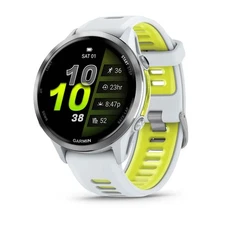 GARMIN Forerunner 970 Titanium Whitestone Case GPS Running Watch 010-02969-01
