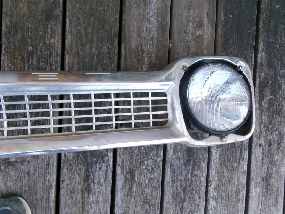 Chevrolet 1964 1965 1966 camioneta pickup parrilla de aluminio original C10 C20 C30 Foto 2 de 4