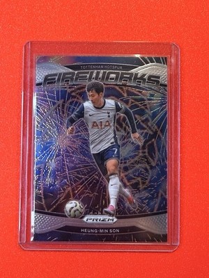 2024-25 PANINI~PRIZM PREMIER LEAGUE~Heung-Min Son~Fireworks~Tottenham~