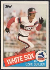 1985 Topps Traded #43T Ozzie Guillen RC Rookie Card Chicago White Sox. rookie card picture