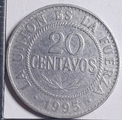 20 Centavos 1995 Bolivie Bolivia - 519978 - Photo 1/2