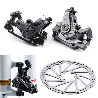 Scheibenbremssättel MTB Fahrrad Speed Clip Dual Disc Bremse Set mit Rotor