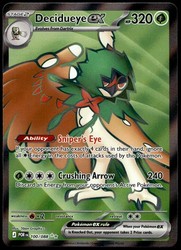 Decidueye ex 100/088 Perfect Order Ultra Rare Full Art Holo