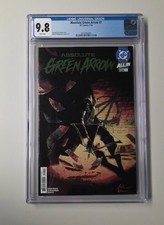 Absolute Green Arrow #1 CGC 9.8 New Slab - First Print