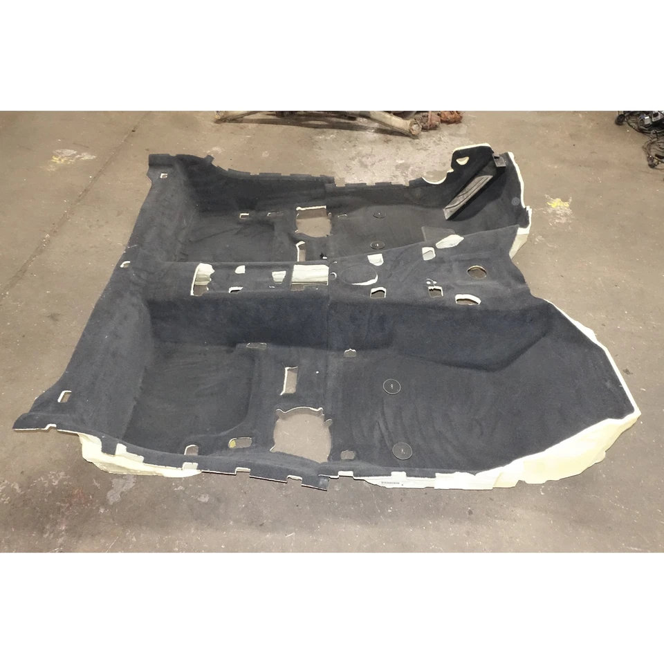 BMW F32 2014-2018 serie 4 F82 cupé juego de alfombras de piso de fábrica negro OEM Foto 4 de 4