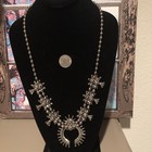 Vintage Estate find Squash Blossom Necklace,  ca 1960's - 1970's — photo 6