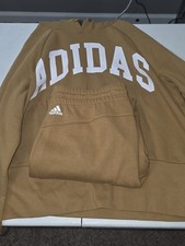 Adidas Women M Hoodie/ Jogger Set Primegreen NWT