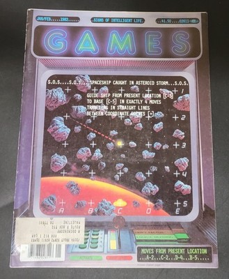 Games Magazine #27 Jan/Feb 1982 Electronic Games Turkish Delights Celebrity FN