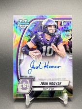 2024 Bowman U Chrome #PA-JHO Josh Hoover 1st Bowman Refractor Auto /299 Indiana