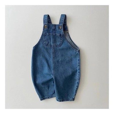 Kinder Bekleidung Set Herbst&Frühling HY22421 NEU Kinder Strampler Denim Overall Ärmel