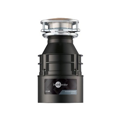 Garbage Disposal InSinkErator Badger 1 Series 1/3 HP Continuous Feed Food Waste