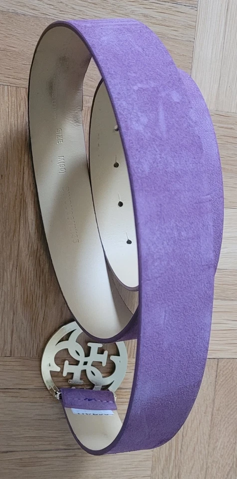 GUESS Ledergürtel Lila M(90) Damen - Bild 2 von 4