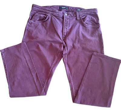 MAVI Burgundy 5-Pocket Jeans Straight Leg Size 38x32 (Actual 31) - Pre-Owned