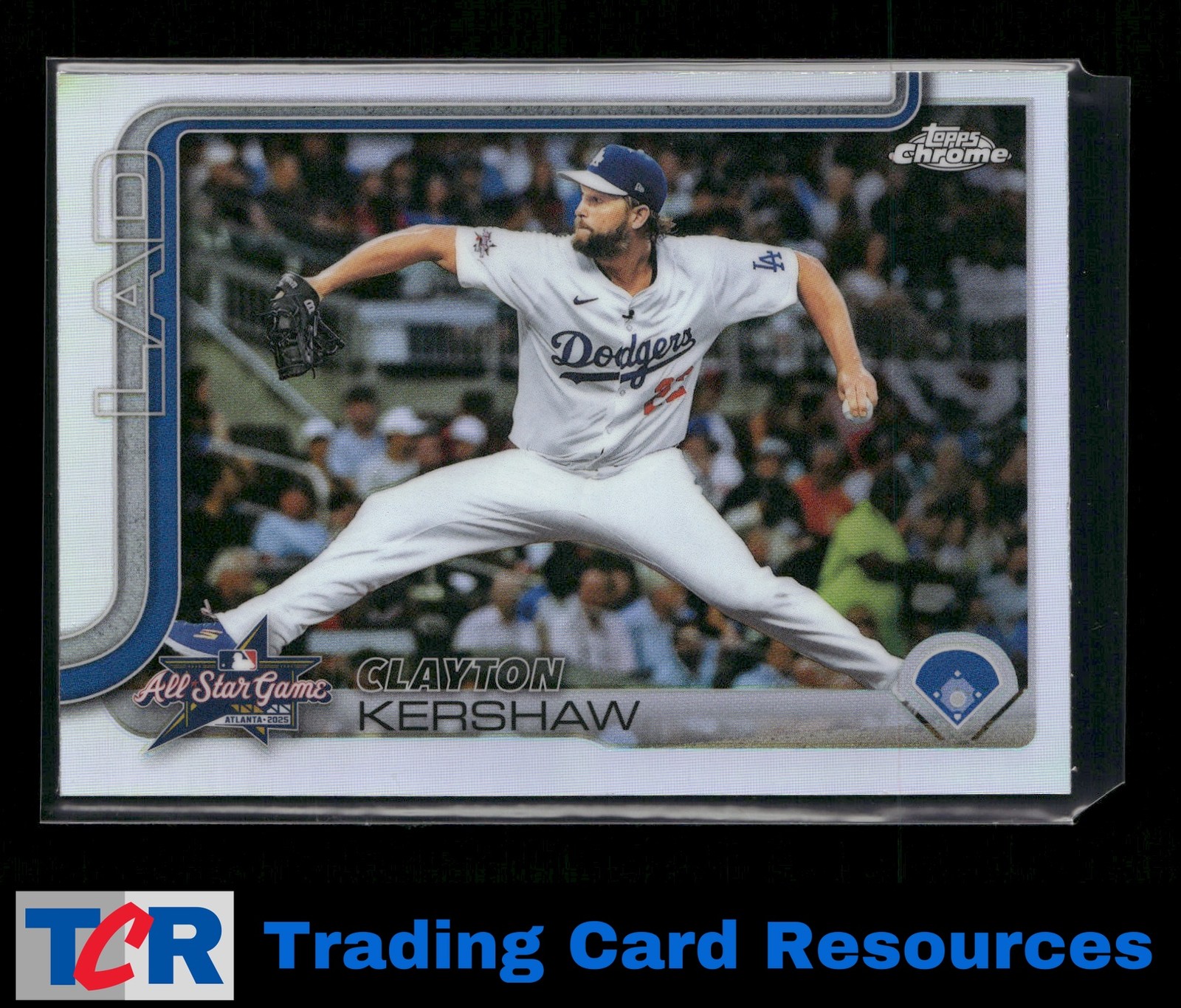 2025 Topps Chrome Update #ASGC-42 Clayton Kershaw 2025 All-Star Game