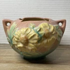 Roseville Pottery Peony Jardiniere Vase/Vase 427-4