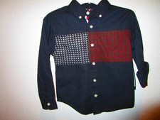 NEW Tommy Hilfiger Boys long sleeve shirt, size 5