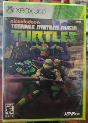 Nickelodeon Teenage Mutant Ninja Turtles (Microsoft Xbox 360) Brand New Sealed
