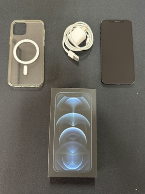 Apple iPhone 12 Pro 256GB Pacific Blue Unlocked w/ 92% Battery Life - Excellent