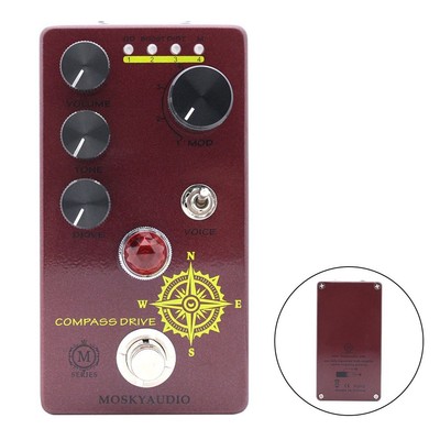 Practical Gitarrenffekte Pedal Overdrive Booster R 4Mode Knan Overdrive
