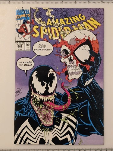 The Amazing Spider-Man #347 VENOM,CARNAGE CLETUS KASADAY NM