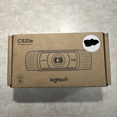 Logitech C920e Business Webcam - Black HD Webcam, Full HD 1080p Video Calling