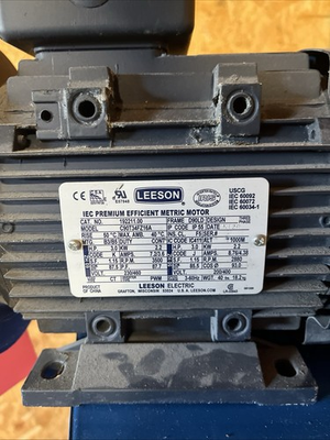 #ad #ad LEESON C90T34FZ16A 3HP 2.2KW 3500RPM 230 460 RPM Frame D90LD Motor $312.45