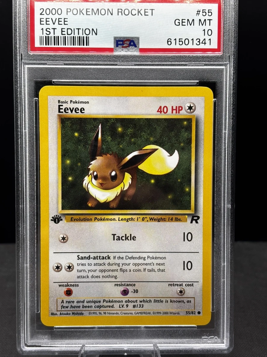 how much is the eevee pokemon card worth Autographed Limited Supply  Rare Collectible 1  Jason Paige Shop If heads Rare Mint Condition 1995 Basic