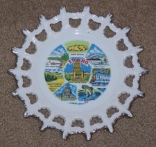 VINTAGE SOUVENIR PLATE, IDAHO, 7 3/8"