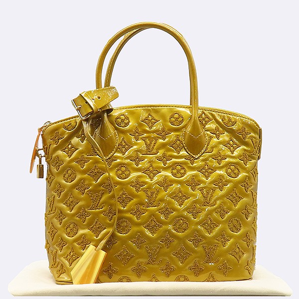 Louis Vuitton Limited Edition Pashination Lockit Tote Bag Monogram Bucle