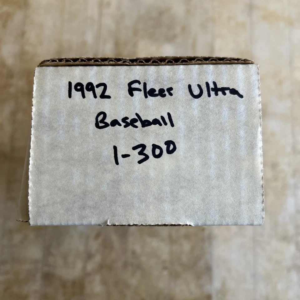 1992 Fleer Ultra Baseball Series 1 Complete Set #1-300 - Image 2 of 2