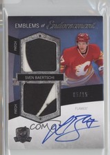 2012 Upper Deck The Cup Emblems of Endorsement 5/15 Sven Baertschi #EE-SV 05u8