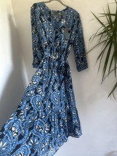 Ruth Langsford Paisley Print Belted Midi Dress - UK 16P