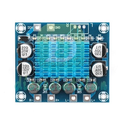 DC 8-26V Digital Audio Power Amplifier Board 2 Channel 2*30W Audio Module