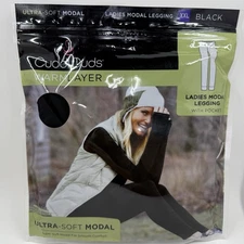 CuddleDuds Women's Warm Layer Ultra Soft Midweight Modal Legging