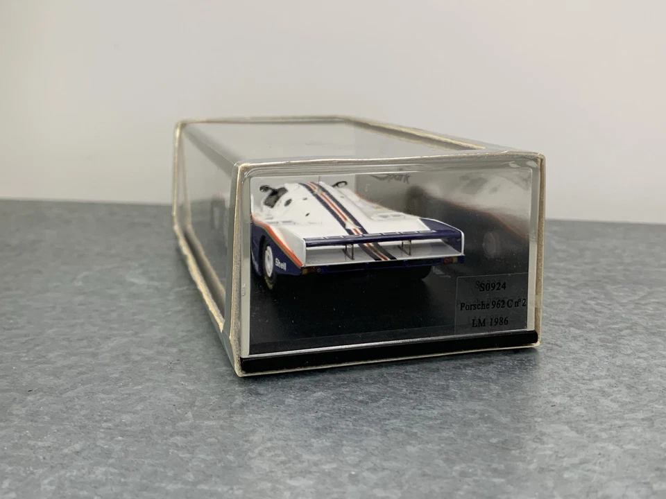 Porsche 962 C Rothmans Le Mans 1986 Spark 1:43 ¡con calcomanías! Foto 4 de 4