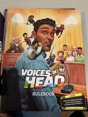 Voices In My Head Board Game Unexpected Games 2021 Internal Conflict - Complete